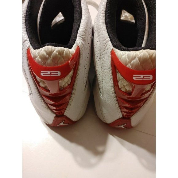 Nike Jordan Men’s B'Loyal B Loyal Shoes 8.5 White Varsity Red Black 315317-160 - Picture 5 of 5